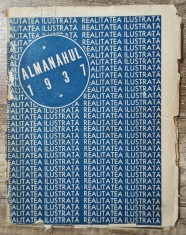 Almanahul Realitatea Ilustrata pe 1937 foto