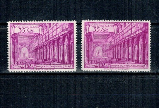 Vatican 1949 - Mi.Mo.156A+C neuzate