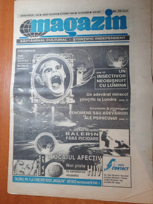 ziarul magazin 23 iunie 1994- articole despre alain delon foto