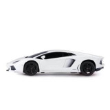 Masina cu telecomanda Lamborghini Aventador, scara 1 la 24, Alb, Rastar