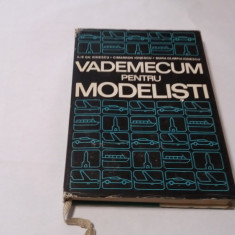 ILIE GH. IONESCU - VADEMECUM PENTRU MODELISTI ( AEROMODELE,NAVOMODELE ) , 1983