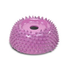 Disc sculptura lemn SABURR - 50mm forma cupa evazata