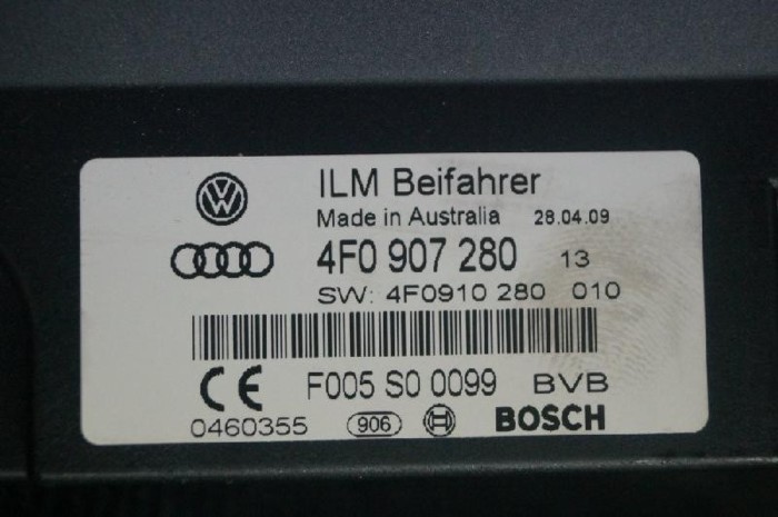 Modul de confort AUDI A6 Avant 4F5, C6 2009 OEM: 4F0907280 1965180
