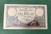 Bancnota 1000 Lei Una Miie Lei 1933 repro polimer placata argint 9999%