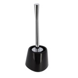 Perie De Toaletă Conica Pvc &ndash; Negru Compoziție Polirăsină + Pvc