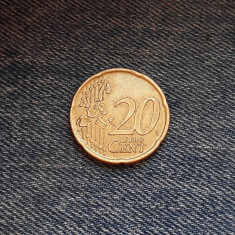 1j - 20 Euro Cent 1999 Spania / primul an de batere foto