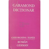 Gheorghina Hanes - Dictionar roman-german (Editia: 1993)