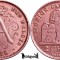 1919, 2 Centimes - Albert I - Regatul Belgiei - inscripție franceză