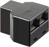 Adaptor 1XRJ45 mama&gt;2XRJ45 mama, Goobay