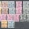 Monaco 1924 Coat of arms 19 values Mi.73-77 MLH/MH/used AM.045
