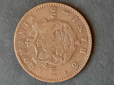 2 Bani - Carol I, 1900 Romania - B 4803 foto