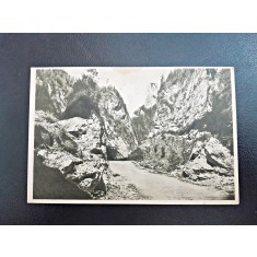 Carte postala, drum spre Cheile Bicazului, R.P.R., necirculata