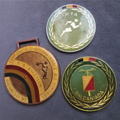 3 Medalii atletism si Balcaniada 1984-1987