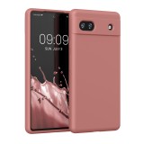 Husa Kwmobile pentru Google Pixel 6a, Roz, Silicon, 57815.193, Carcasa