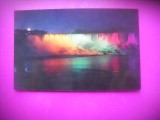 HOPCT 8149 NOCTURNA CASCADA NIAGARA - LOS ANGELES -CALIFORNIA -SUA-AMERICA DE NORD -NECIRCULATA-
