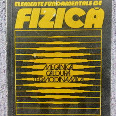 Elemente fundamentale de fizica, Gh Cristea, I. Ardelean. Mecanica, Caldura Term