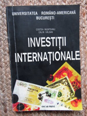 Investiții internaționale - Costea Munteanu, Călin V&amp;acirc;lsan foto