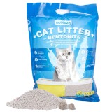 Litieră cu bentonită pentru pisici 3,2 kg 3,8 l