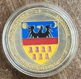 S C1 2 - Medalie / coin tematica nationala - provincii romanesti - Transilvania