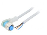 Cablu M12 4 Pin Unghi 5m Mufă 4A