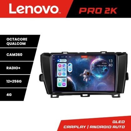 Navigatie Toyota Prius 2009-2014 Lenovo Kit-TY39 8 core QLED 2K 12+256 360 Android Waze USB Navigatie Internet Youtube Radio CarStore Technology