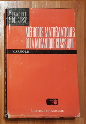 Methodes mathematiques de la mecanique classique de V. Arnold foto