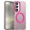 Husa MagSafe pentru Samsung Galaxy S24 FE S721, Techsuit, CandyCase, Roz
