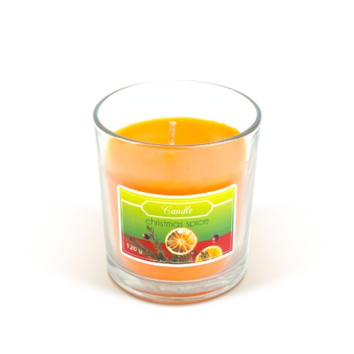 Lumanare parfumata &ndash; &quot;Mirodenie de Craciun&quot; &ndash; 120 g Best CarHome