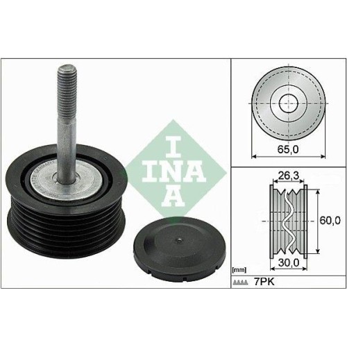Rola ghidare curea Porsche Cayenne (92a) 05.10-, INA
