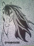 Eleganta in fiecare detaliu Tablou mosaic ceramic handmade