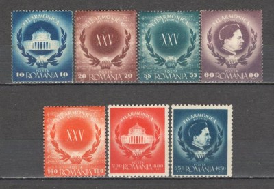 Romania.1946 25 ani Filarmonica XR.142 foto