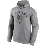 Chicago Blackhawks hanorac de bărbați cu glugă College Stamp Hoodie grey - XL