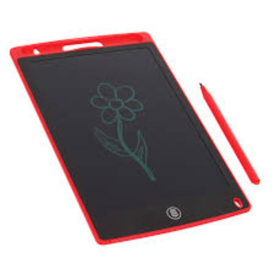 Tableta digitala LCD, 10 inch, pentru scris si desenat, 27 cm, rosu, 3 ani+ foto