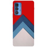 Husa compatibila cu Motorola Edge 20 Lite model Geometry Art, Silicon, TPU, Viceversa, Transparent, Carcasa