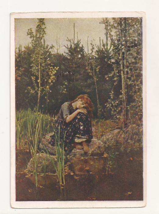 FA44-Carte Postala- RUSIA - Tretyakov gallery, V.M. Vasnetsov, necirculata 1964