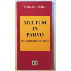 MULTUM IN PARVO , MIC TRATAT DESPRE PERFECTIUNE de CULITA ION USURELU , 2001