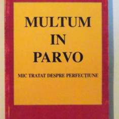 MULTUM IN PARVO , MIC TRATAT DESPRE PERFECTIUNE de CULITA ION USURELU , 2001