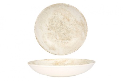 Bonna Farfurie ad&amp;acirc;ncă - Nacrous - Porţelan - 25 cm (1300cc) - set de 6 foto
