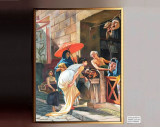 Tablouri Pictate Manual, Pictura Vanzator Masti Venetiene Pictura Peisaje Vara, Ulei, Impresionism