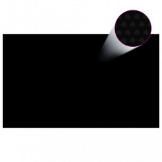 Prelata piscina dreptunghiulara, negru, 500 x 300 cm, PE foto