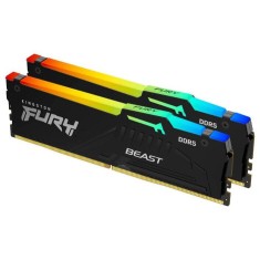 Memorie Kingston FURY Beast RGB 64GB DDR5 6000MHz CL36 Dual Channel Kit foto