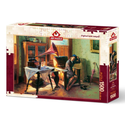 Puzzle 1500 piese - GRAMOPHONE foto
