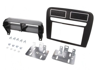 Cadru Radio Fiat 2 DIN Negru foto