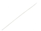 Manșon termocontractabil flexibil 2:1 1,6mm alb
