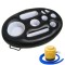 Bar gonflabil/suport de pahare plutitor, flippy, cu 9 compartimente, pompa inclusa, pvc, negru, 25x18,5x4 cm