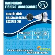 Haldorado - Opritor cauciuc fir de par - mediu(M) 9buc/plic