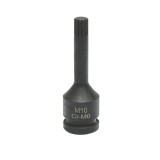 Cheie tubulara de impact spline M10, 78mm, patrat 1/2 inch Cr-Mo