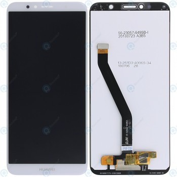 Huawei Y6 Prime 2018 (ATU-L31, ATU-L42) Modul display LCD + Digitizer alb foto