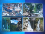 HOPCT LOT 2711BEIUS-CASCADA MOARA-VADU CRIS-BIHOR-4 CARTI POSTALE-NECIRCULATE, Necirculata, Printata