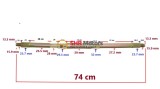 Ax spate ATV 107 / 110 / 125 cm3 (model 1)